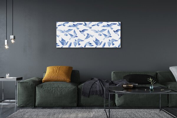 Tablouri canvas păsări pictate