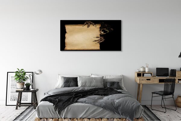 Tablouri canvas formă teribil Card