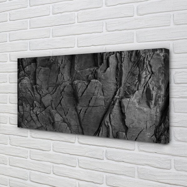 Tablouri canvas Structura de piatră abstracție