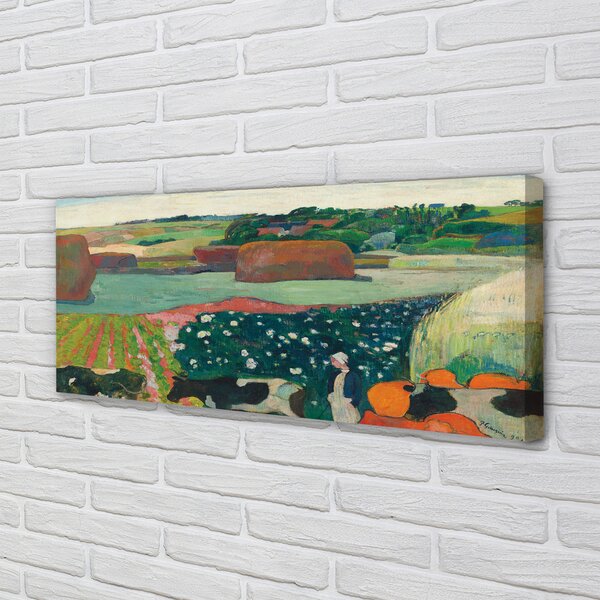 Tablouri canvas Arta pictate vedere din mediul rural