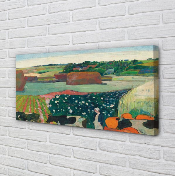 Tablouri canvas Arta pictate vedere din mediul rural