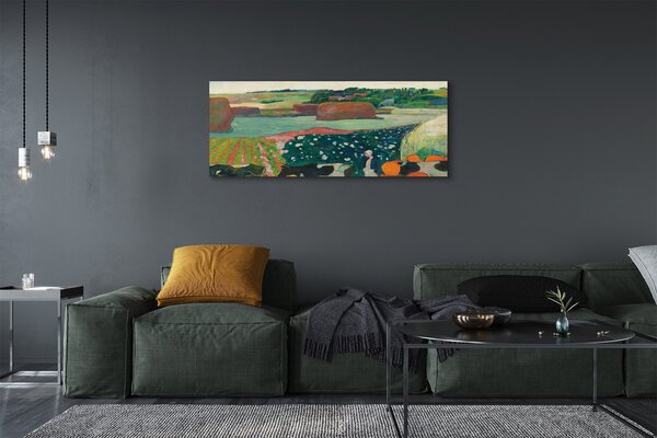 Tablouri canvas Arta pictate vedere din mediul rural