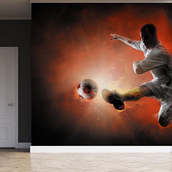 Fototapet - Jucător de fotbal (147x102 cm)