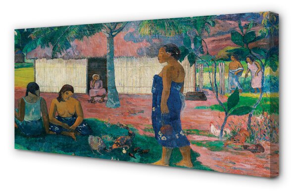 Tablouri canvas Arta africană Village