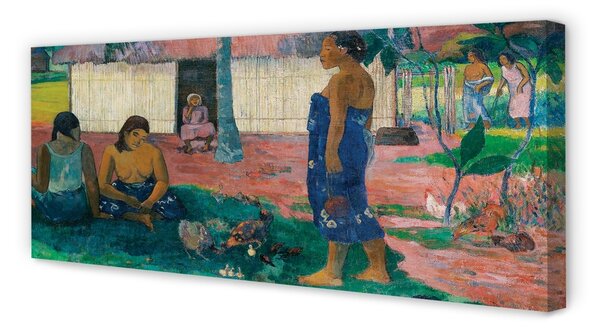 Tablouri canvas Arta africană Village