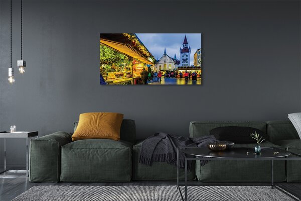 Tablouri canvas Vacanță de Germania Old Market