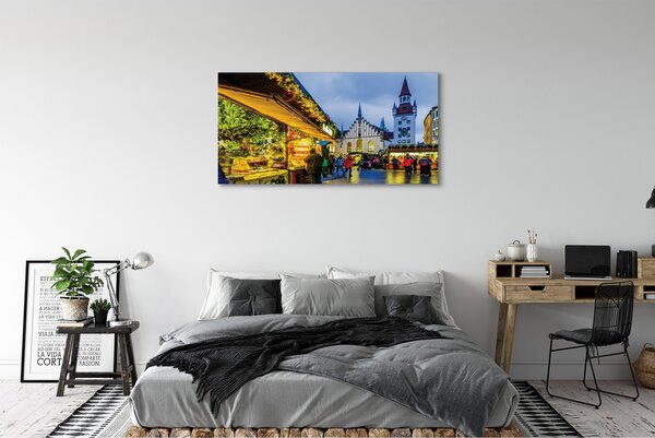 Tablouri canvas Vacanță de Germania Old Market