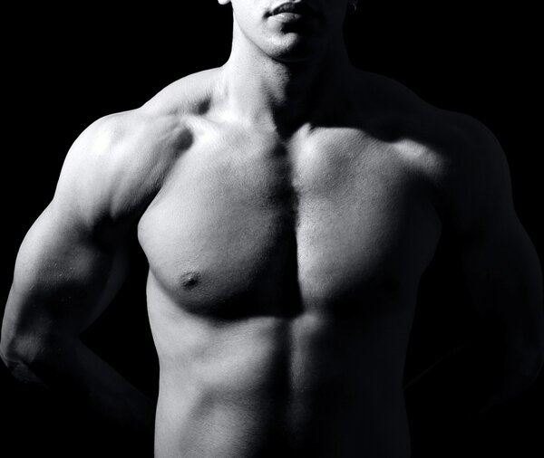 Fototapet - Bărbat musculos (147x102 cm)