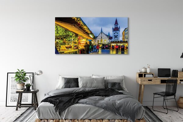 Tablouri canvas Vacanță de Germania Old Market