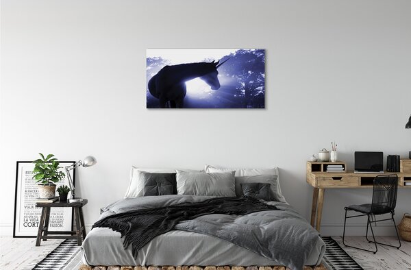 Tablouri canvas unicorn de pădure