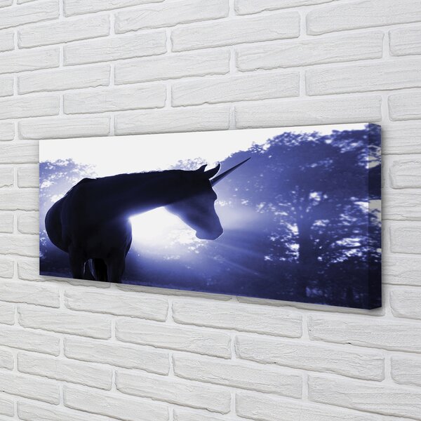 Tablouri canvas unicorn de pădure