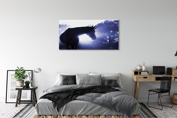 Tablouri canvas unicorn de pădure