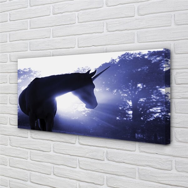 Tablouri canvas unicorn de pădure
