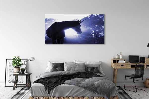 Tablouri canvas unicorn de pădure