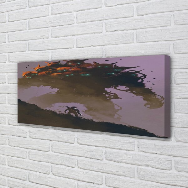 Tablouri canvas Man capete caracter teribil