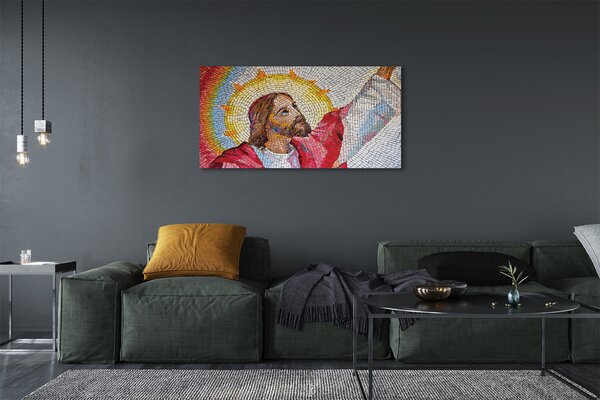 Tablouri canvas mozaic Isus