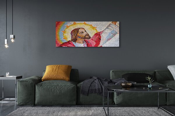 Tablouri canvas mozaic Isus