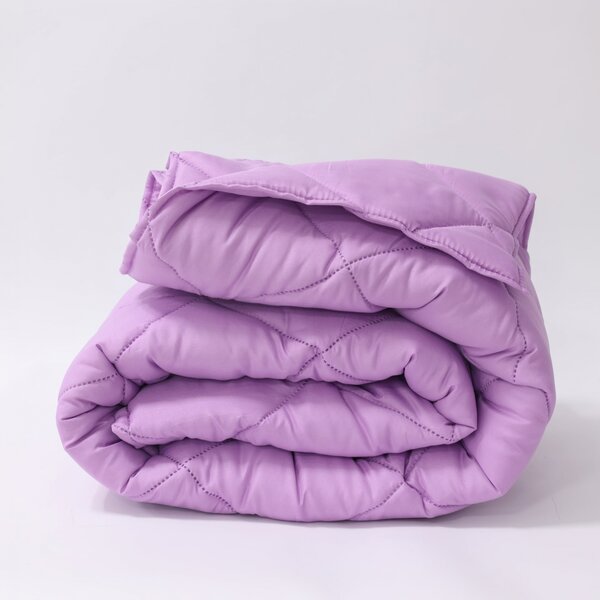 Pilota Matlasata Culoare Lila - 150x210 cm Hipoalergenica
