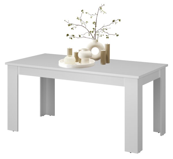 Masă de sufragerie extensibilă (pentru 6 8 persoane) Mebel Bos Ethan (alb). 1052913