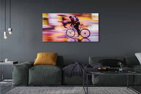 Tablouri canvas Biciclete lumini om