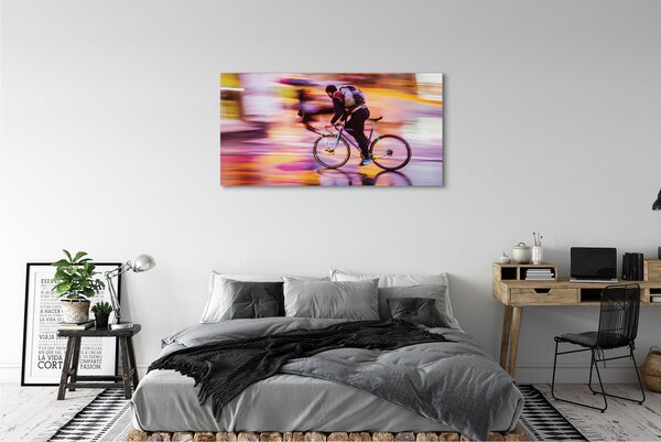 Tablouri canvas Biciclete lumini om