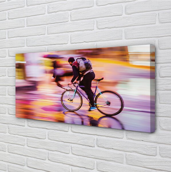 Tablouri canvas Biciclete lumini om