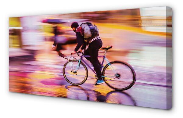 Tablouri canvas Biciclete lumini om