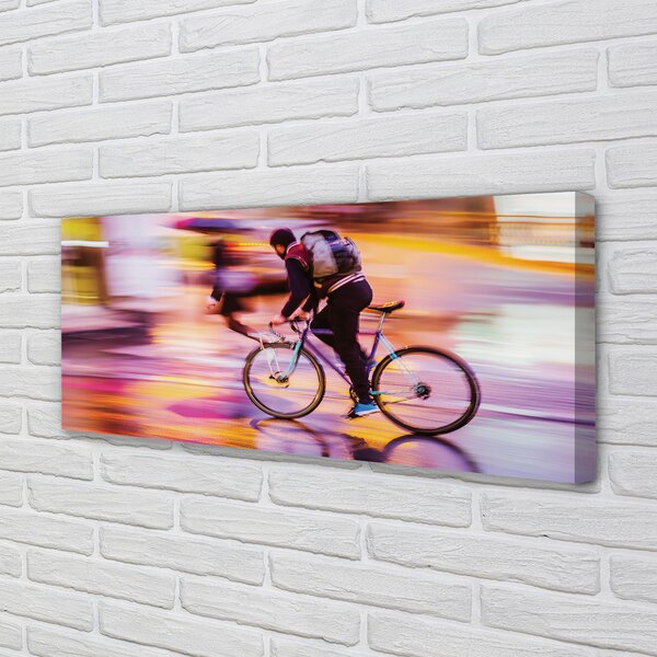 Tablouri canvas Biciclete lumini om