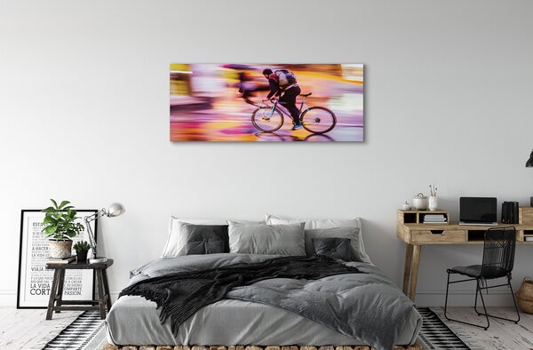 Tablouri canvas Biciclete lumini om