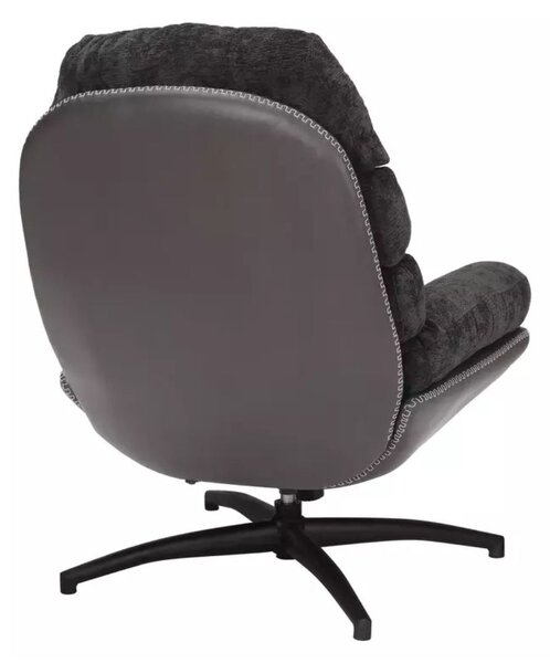 Fotoliu pivotant Giselle negru
