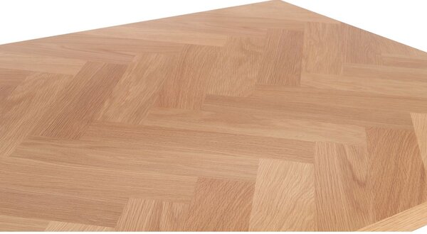 Masă de dining Bjorn (140 cm), stejar natural