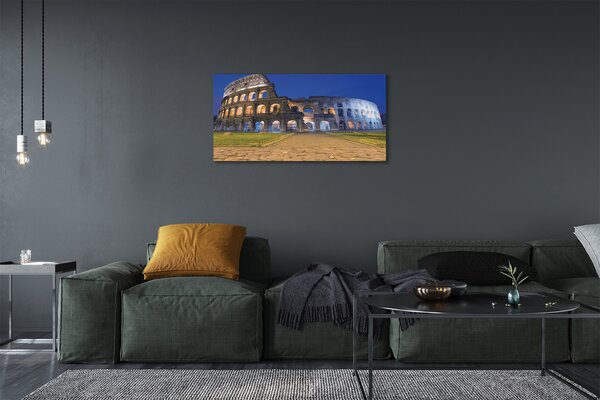 Tablouri canvas Sunset Roma Colosseum