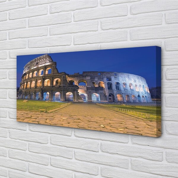 Tablouri canvas Sunset Roma Colosseum