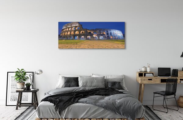 Tablouri canvas Sunset Roma Colosseum