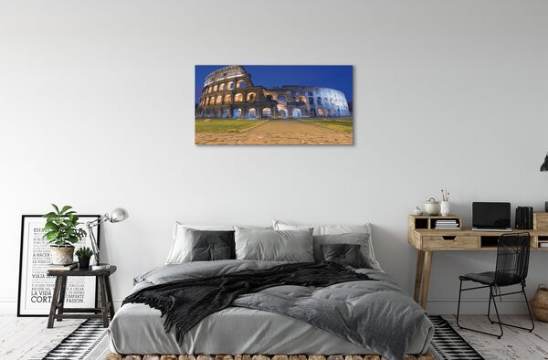 Tablouri canvas Sunset Roma Colosseum