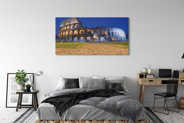 Tablouri canvas Sunset Roma Colosseum