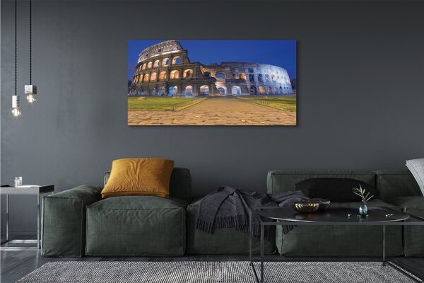 Tablouri canvas Sunset Roma Colosseum
