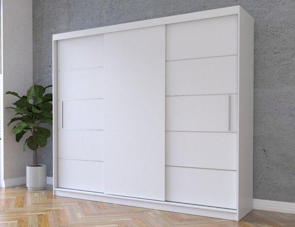 Dulap cu uși glisante Alba (250 cm)