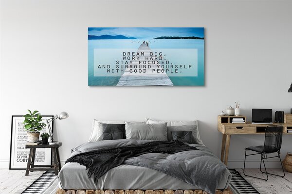 Tablouri canvas Panorama mare