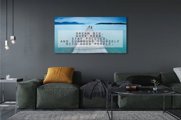 Tablouri canvas Panorama mare