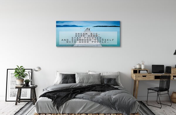 Tablouri canvas Panorama mare