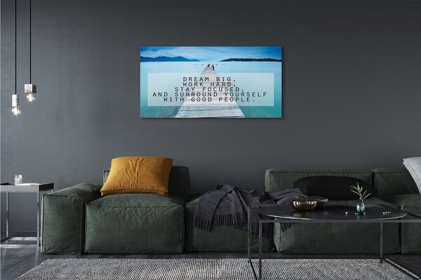 Tablouri canvas Panorama mare
