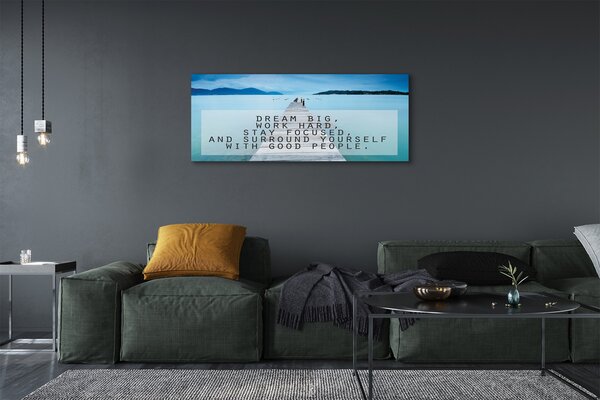 Tablouri canvas Panorama mare