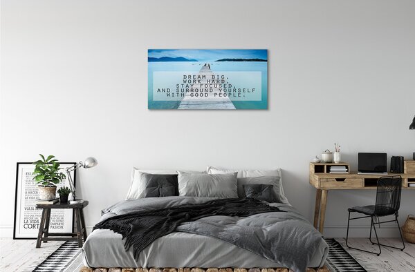 Tablouri canvas Panorama mare