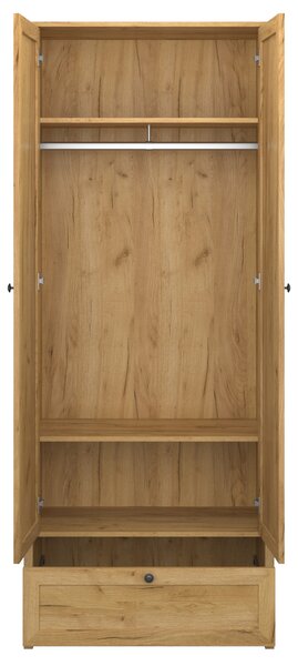 Dulap de haine Keira (Stejar craft auriu). 1052996