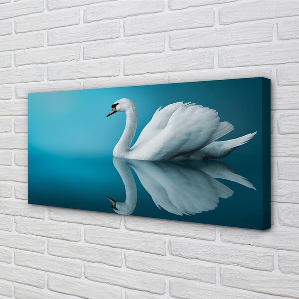 Tablouri canvas Swan în apă