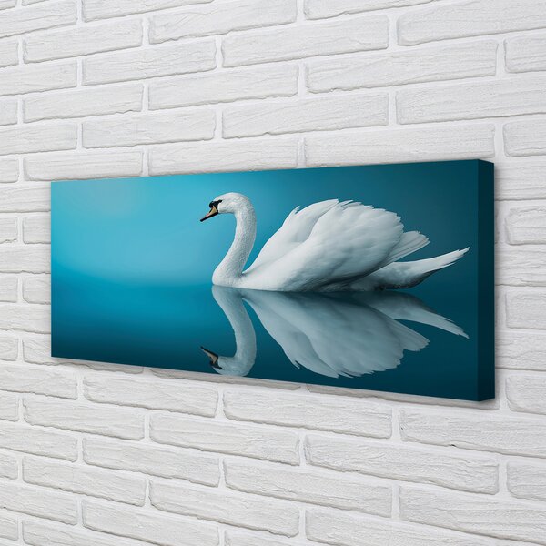 Tablouri canvas Swan în apă