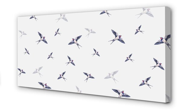 Tablouri canvas Păsări cu flori