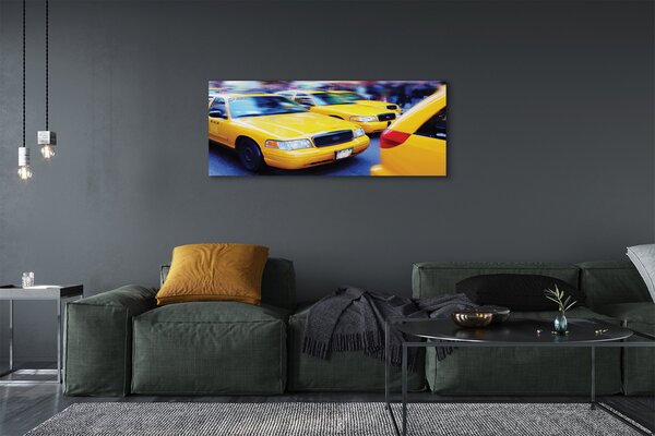 Tablouri canvas taxi galben Oraș