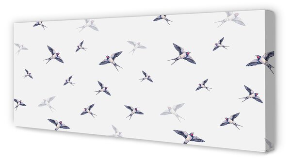 Tablouri canvas Păsări cu flori